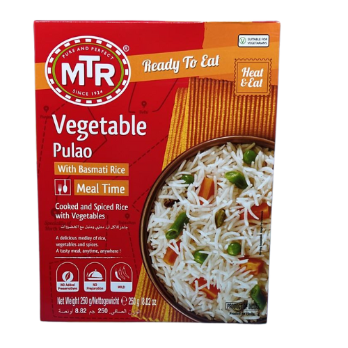 Buy MTR Ready To Eat Vegetable Pulao 250G Online
