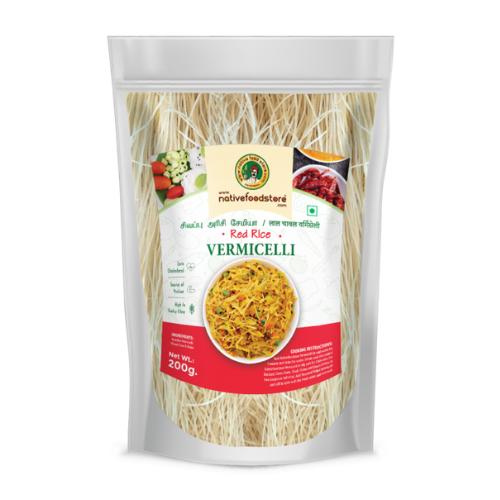 Buy NATIVE FOOD STORE RED RICE VERMICELLI Online in UK