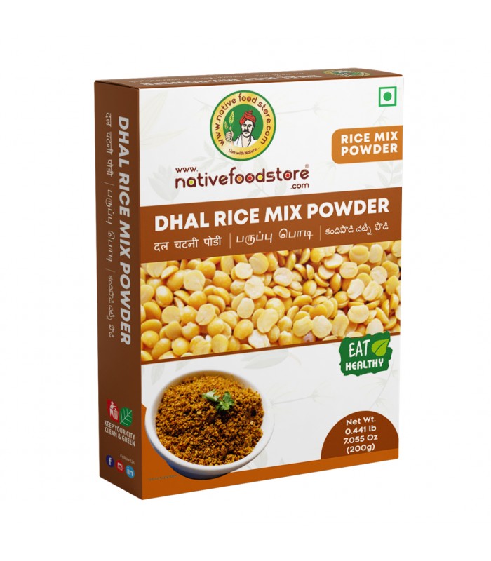 Buy native food store chutney paruppu rice mix powders Online in UK
