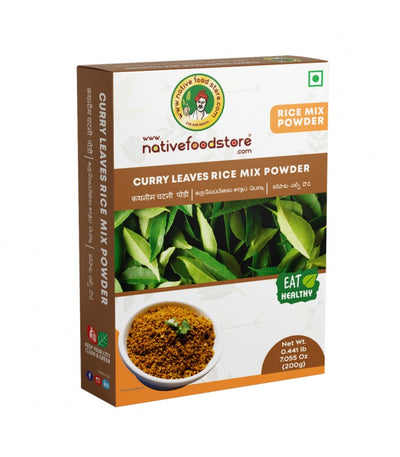 buy native foodstore curry leaf karuveppilai rice mix online, Lakshmi Stores, UK