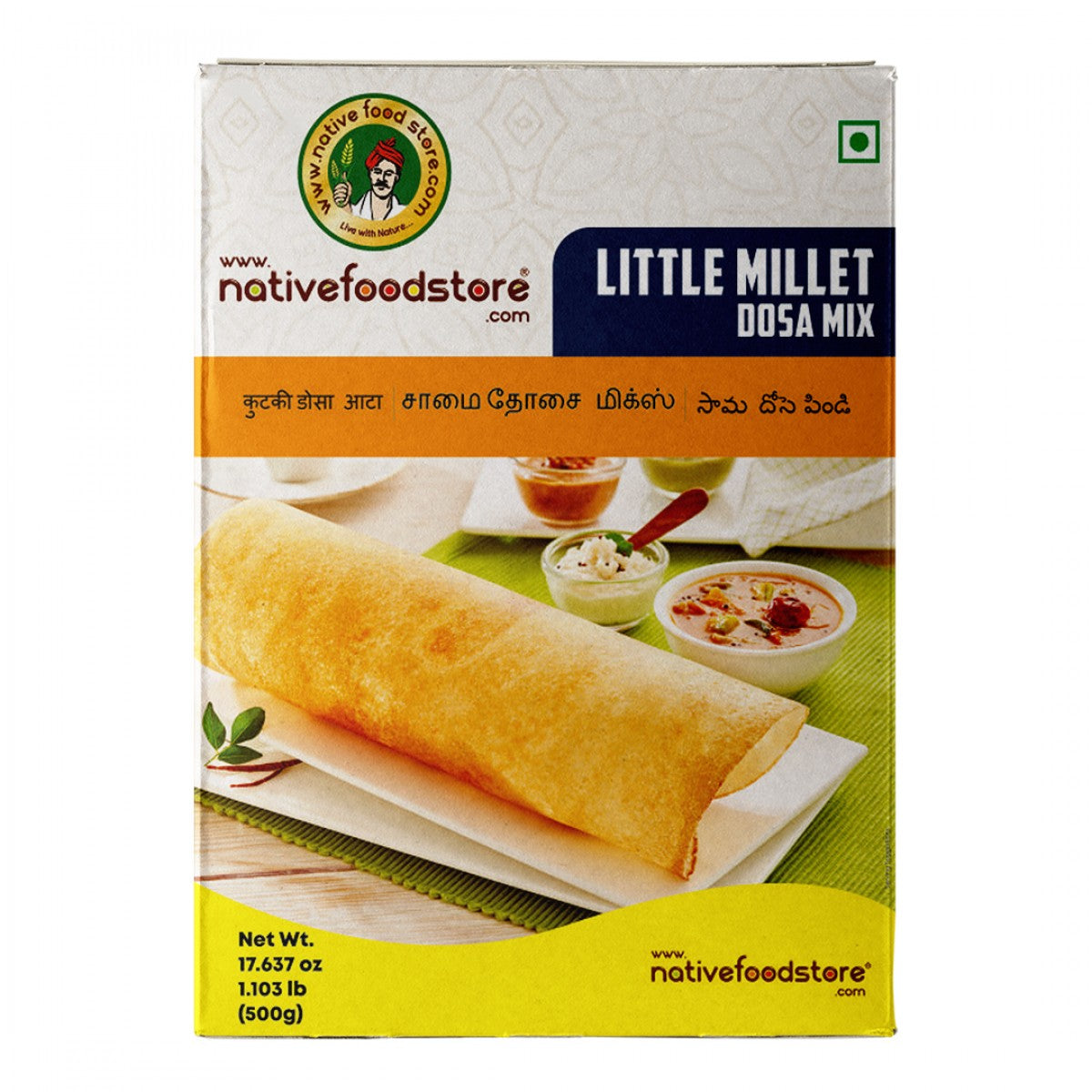 Buy Native Food Store Millet Dosa Mix Samai 500g Online