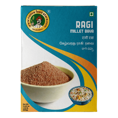 Buy Native Food Store Millet Rava 500G - Ragi (Finger Millet) Online