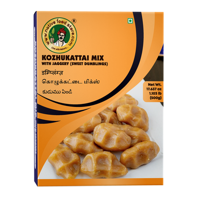 Buy native food store kozhukkati mix with jaggery Online in UK