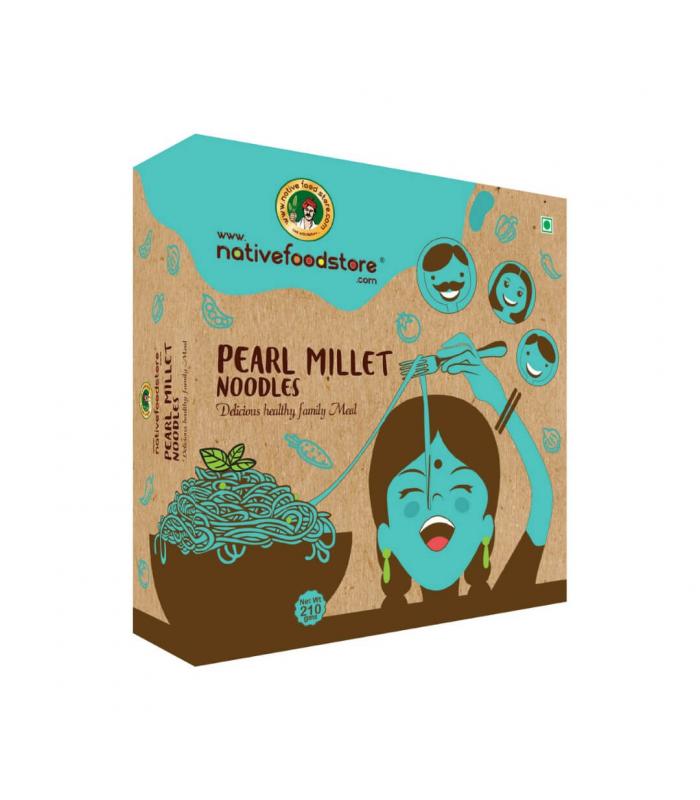 Buy Native Food Store Millet Noodles 210G - Kambu (Pearl Millet) Online
