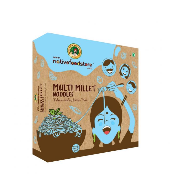 Buy Native Food Store Millet Noodles 210G - Multi Millet Online