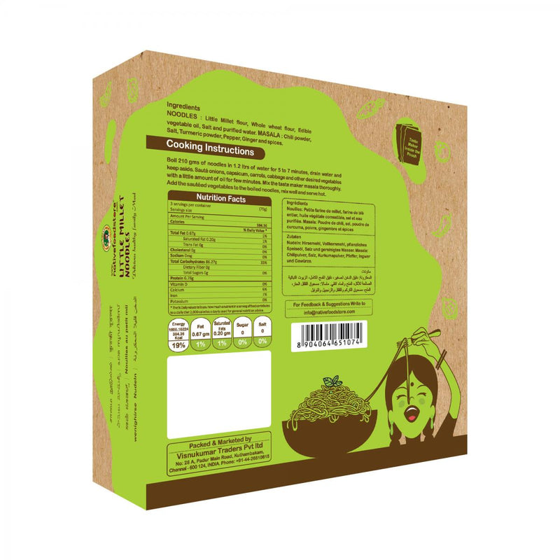 Buy native food store millet noodles samai Online in UK
