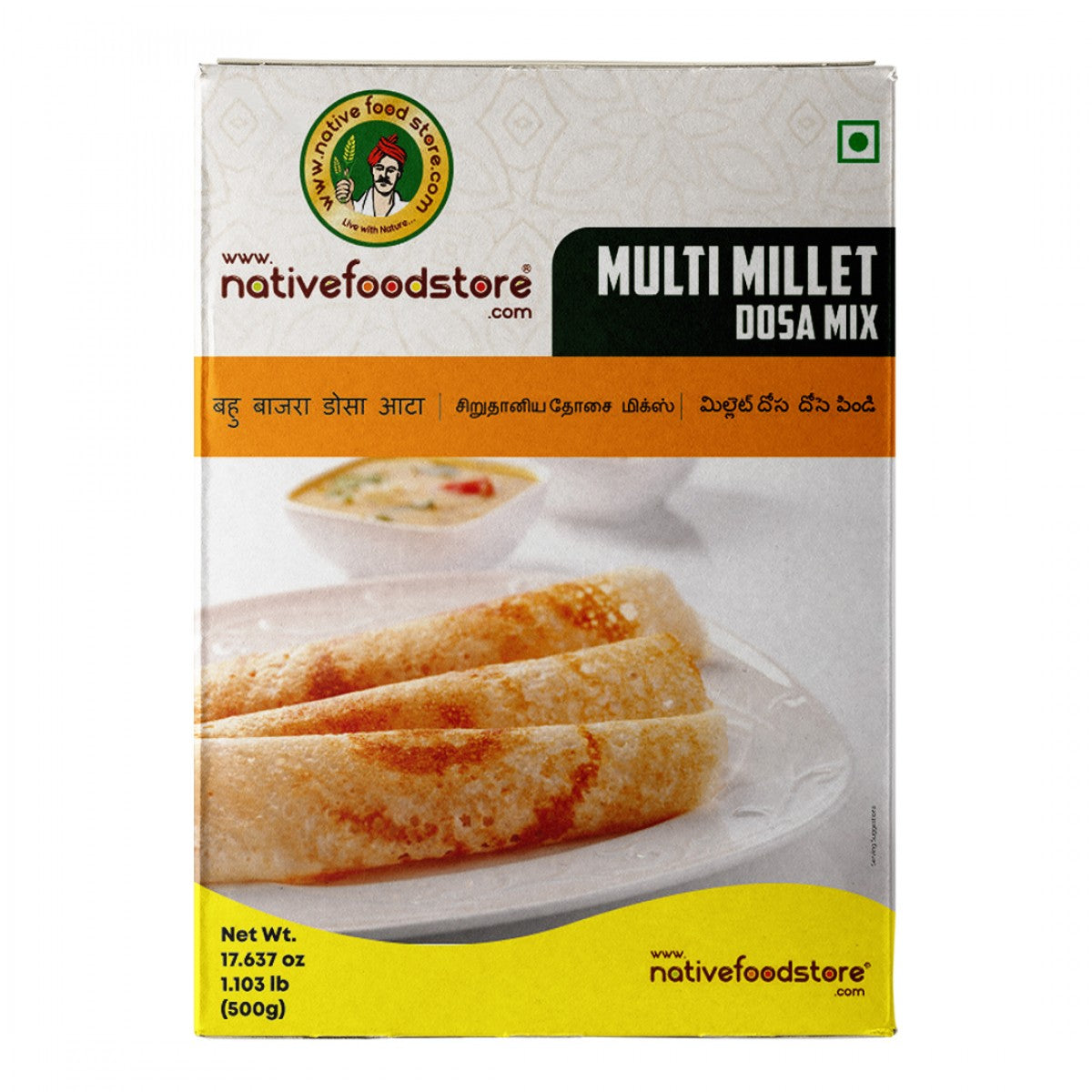 Buy Native Food Store Multi Millet Dosa 500G Online