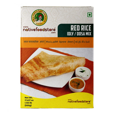 Buy native food store red rice idly dosa flour Online in UK