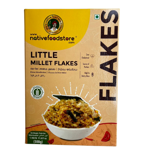 Buy Native Food Store Millet Flakes (Samai) 50G Online
