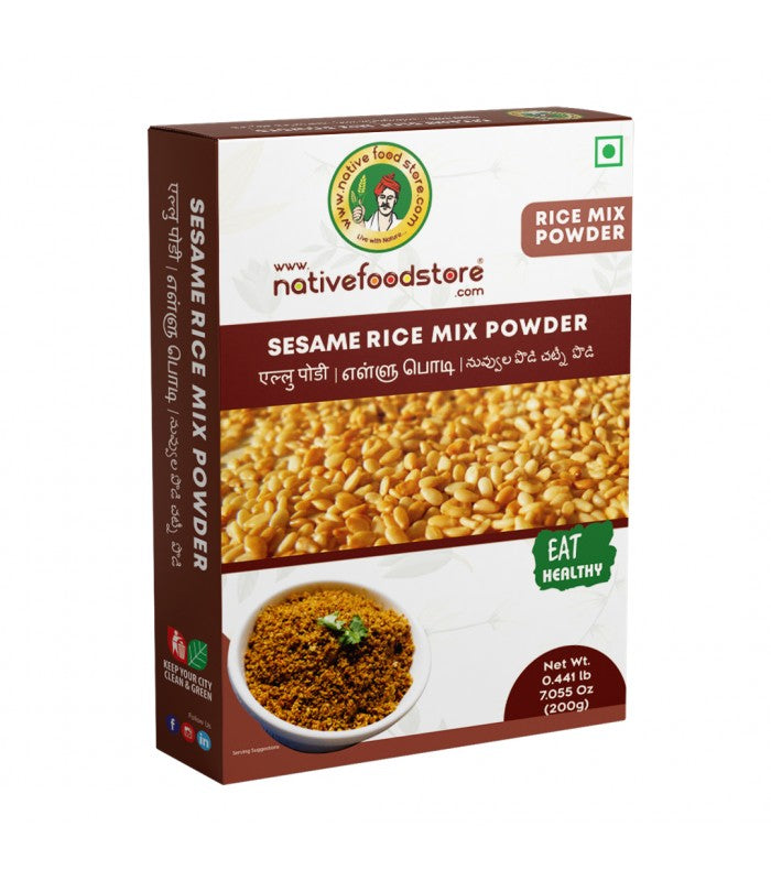Buy native food store sesame ellu rice mix Online in UK