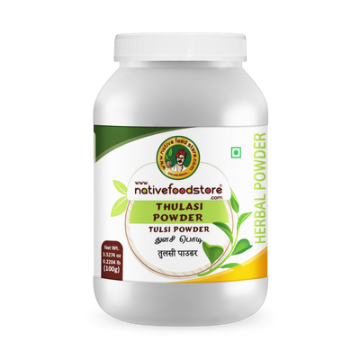 Buy native food store thulasi powder tulasi Online in UK