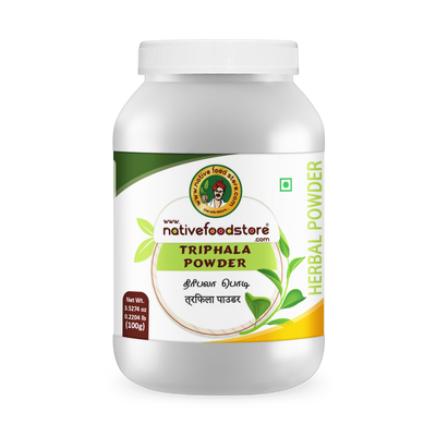 Buy native food store triphala powder Online in UK