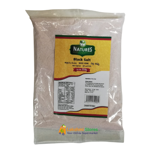 Buy Natures Black Salt 250G Online