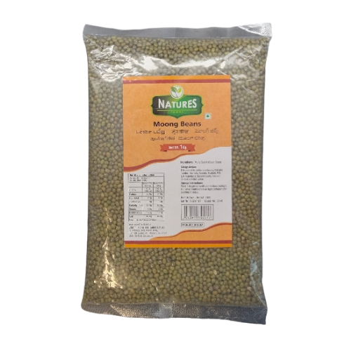 Buy NATURES MOONG BEANS 1KG Online