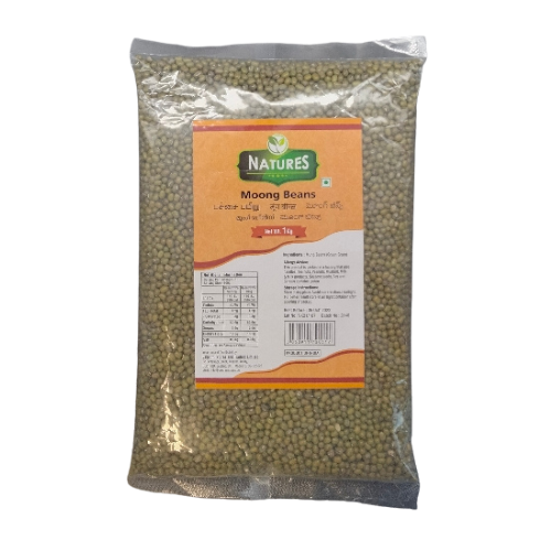 NATURES MOONG BEANS 1KG