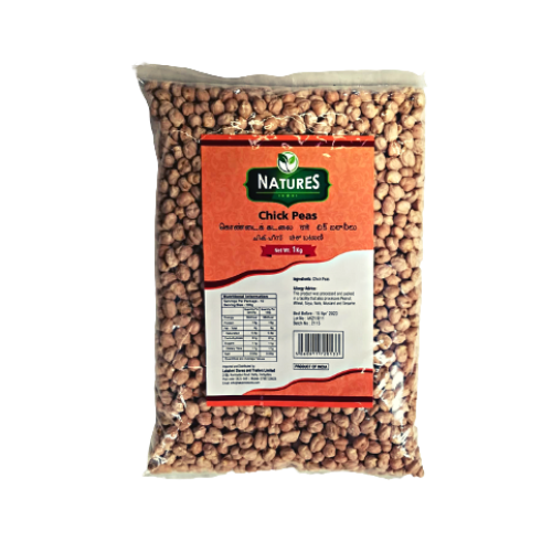 Buy Natures Chick Peas 1Kg Online