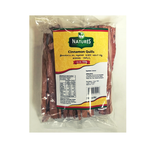 Buy Cinnamon Online, Natures Cinnamon Quills 100G Online