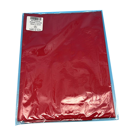 Buy Pooja Cloth 1 Meter - Red Online