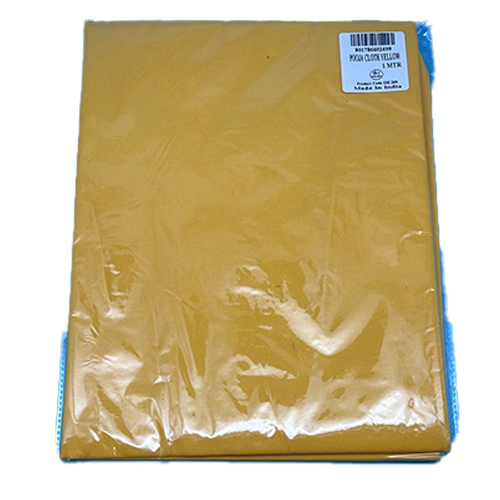 Pooja Cloth Yellow Online,Yellow Pooja Cloth in UK from Lakshmi Stores