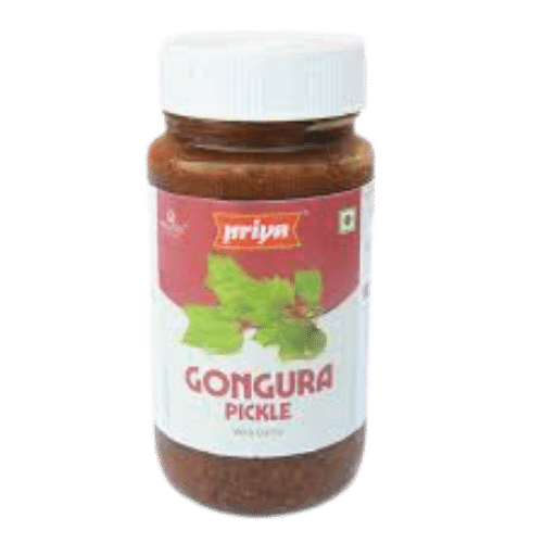 PRIYA GONGURA PICKLE (WITHOUT GARLIC) 300G