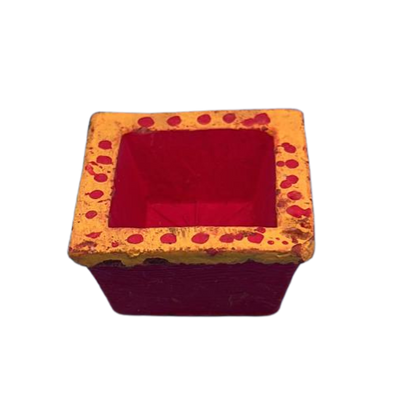 Buy Red Clay Deepam Small From Lakshmi Stores