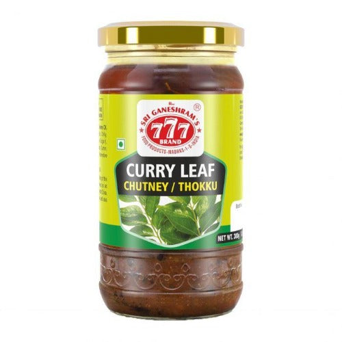 Buy 777 Curry Leaf Chutney (Thokku) 300G Online