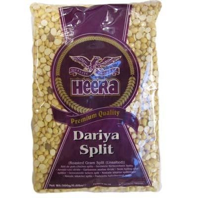 Buy HEERA Roasted Daria Split (Pottu Kadalai) 300g Online