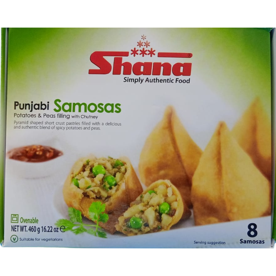 Buy Shana Frozen Punjabi Samosa (8pcs) 460g Online