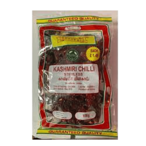 Buy Shankar Kashmiri Chilli Stemless 200g Online