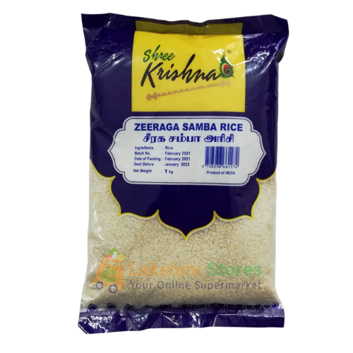 Buy Shree Krishna Seeraga Samba Rice 1kg Online
