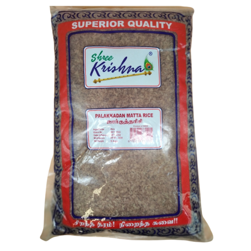 Buy Shree Krishna Palakkadan Matta Rice 5KG Online