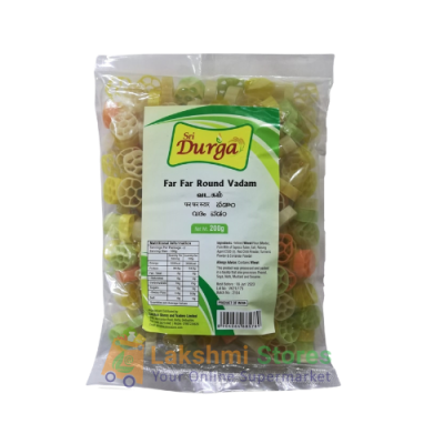 Buy SRI DURGA FAR FAR VADAGAM 200G - ROUND Online
