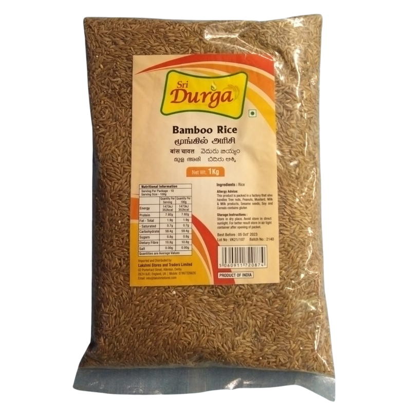 SRI DURGA MOONGIL RICE - BAMBOO RICE 1KG