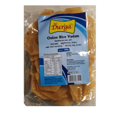 Buy Sri Durga Onion Rice Vadagam from Lakshmi Stores, UK