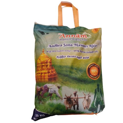 Buy Sri Annam Andhra Sona Masoori Rice 10Kg Online
