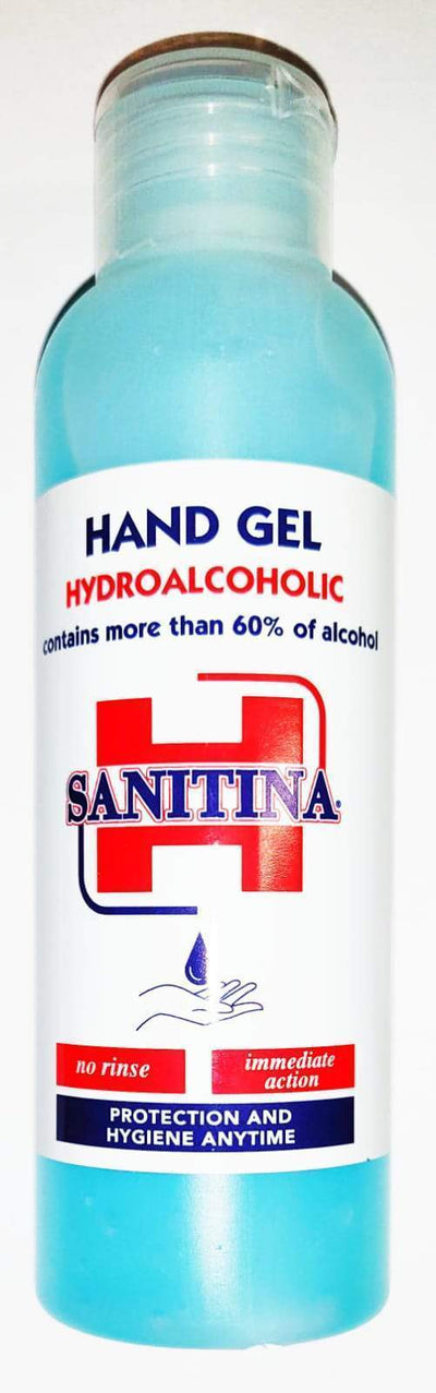 Sanitina Hand Sanitiser 125ml – Effective germ protection, handy bottle for everyday hygiene