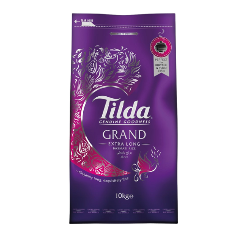 Buy Tilda Grand Extra Long Basmati Rice Online from LakshmiStores, UK