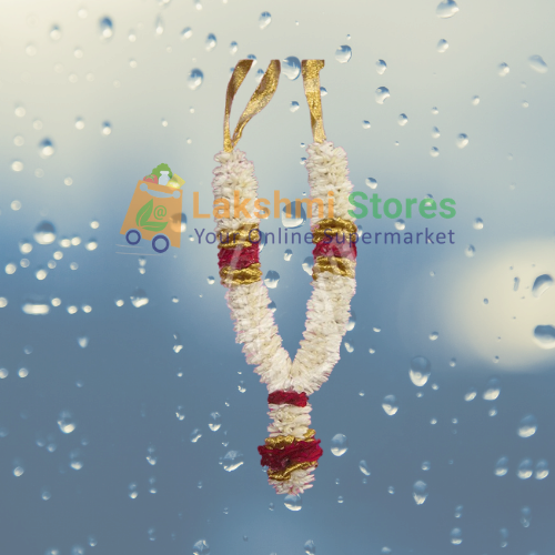 Buy Garland (Maalai) Samangi N Rose One Red Border 30Cm Online