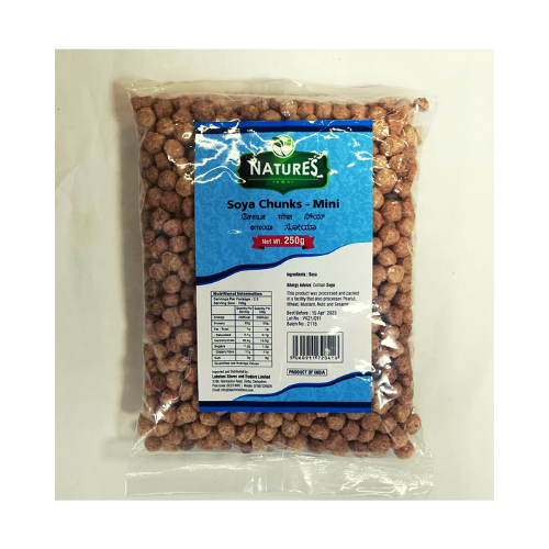 Buy Mini Soya Chunks Natures 250G Online