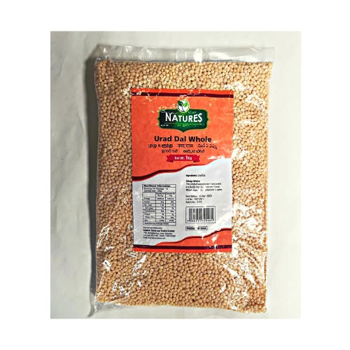 Buy Natures Urid Dal Whole - 1Kg Online