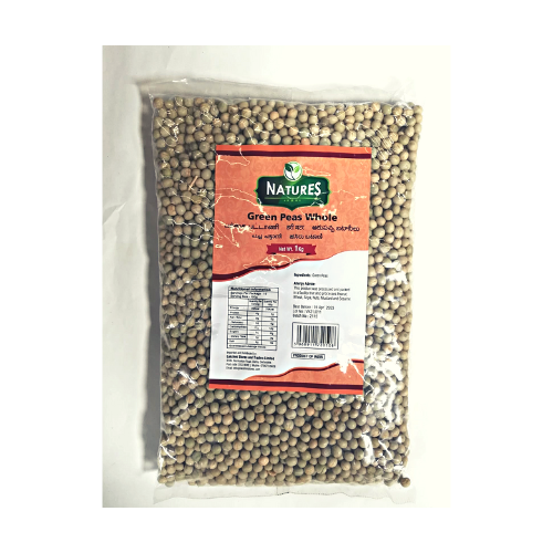 Buy Natures Whole Green Peas 1Kg Online