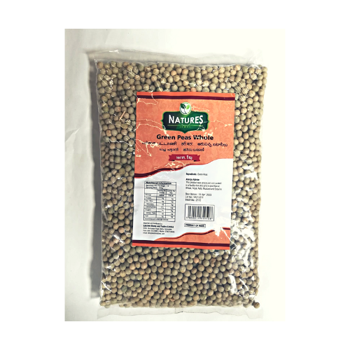 Buy WHOLE GREEN Peas Natures Online in UK