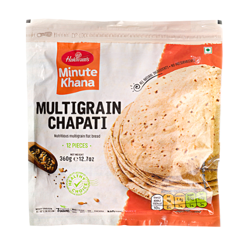 Buy Haldirams Frozen Multigrain Chapati from Lakshmi Stores, UK