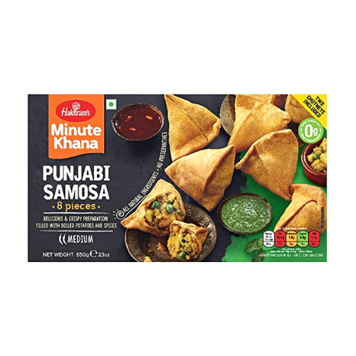 Buy HALDIRAMS FROZEN PUNJABI SAMOSA 650G Online
