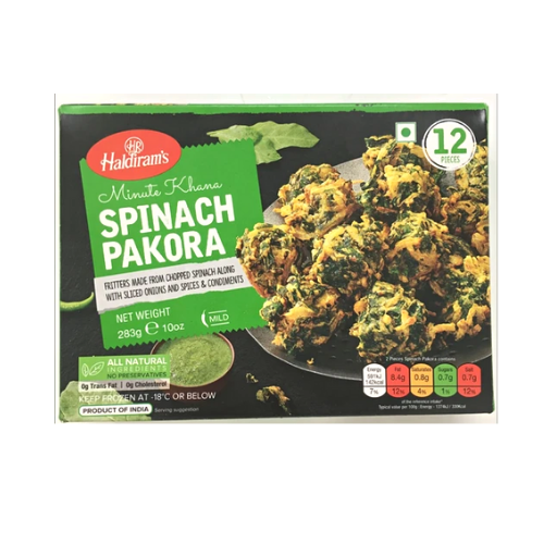 Buy Haldirams Frozen Spinach Pakoda 283g Online