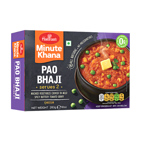 Buy Haldirams Frozen Pav Bhaji 283g Online