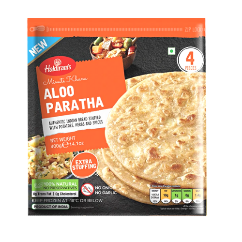 Buy Haldirams Frozen Aloo Paratha 400G Online