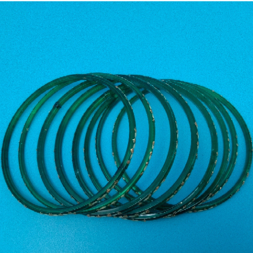 GLASS BANGLES 2.8 SIZE (8 PIECES)