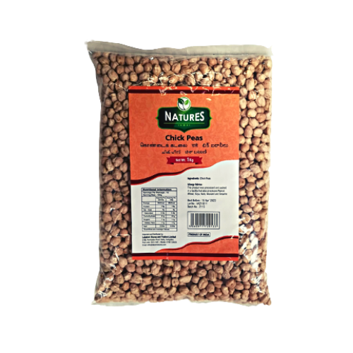 NATURES  CHICK PEAS 1KG