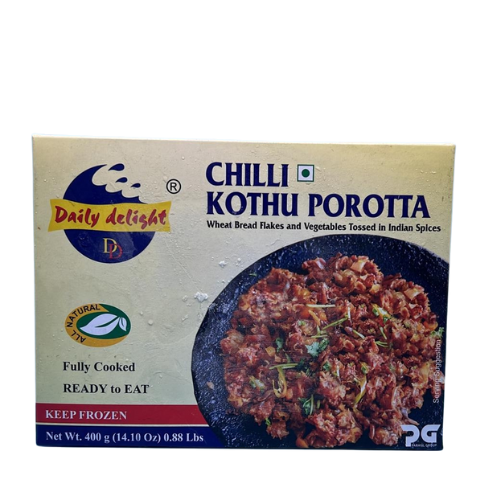 Buy Daily Delight Frozen Chilli Kothu Porotta 400g Online